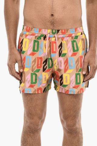 Size Zipped Swim shorts