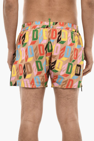 Size Zipped Swim shorts