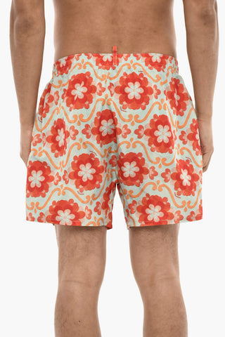 Floral Print Swim Shorts