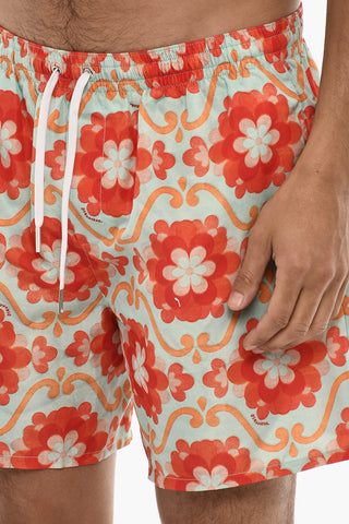 Floral Print Swim Shorts