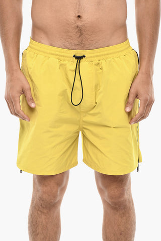 Size Zipped Swim shorts