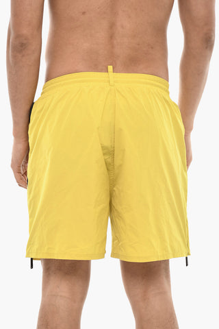 Size Zipped Swim shorts
