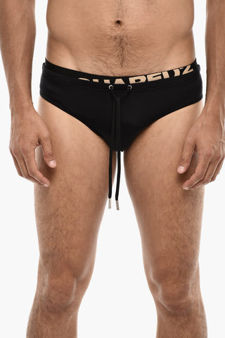 Swim Briefs with Branded Elastic Band