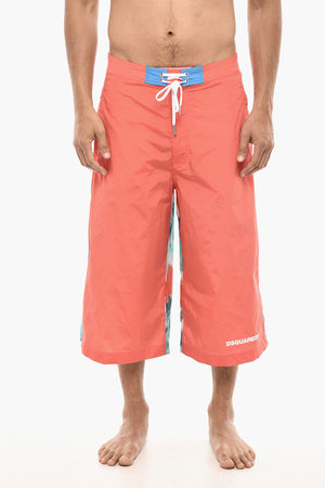 Costume Da Bagno Maxi Con Stampa Tie Dye