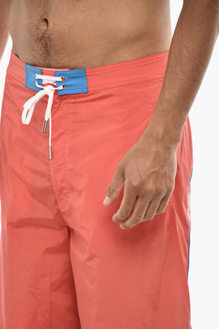 Maxi Swim Briefs With Tie-Dye Print