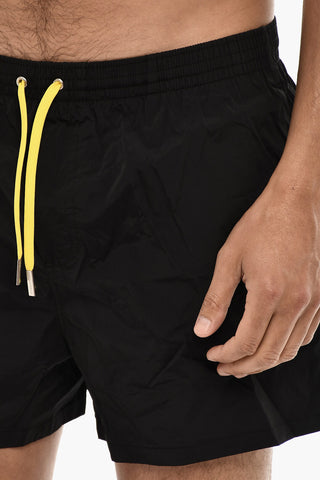 Printed PACMAN Swimshorts With Dawstrings