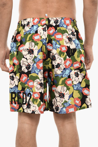 Floral Print Swim Shorts