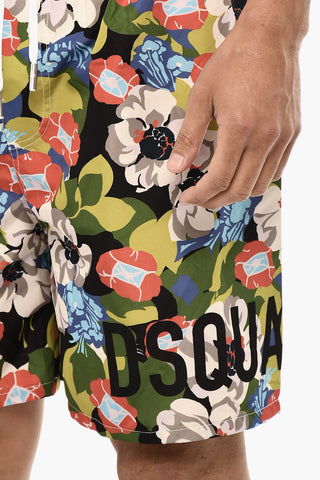 Floral Print Swim Shorts