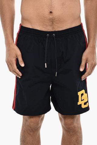 Swim Short with Embossed Logo