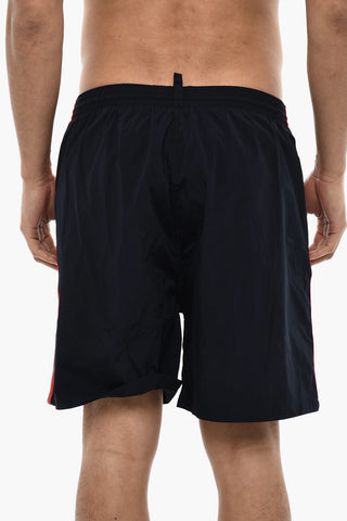 Swim Short with Embossed Logo