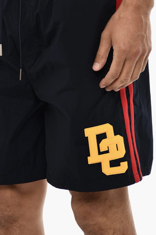 Swim Short with Embossed Logo