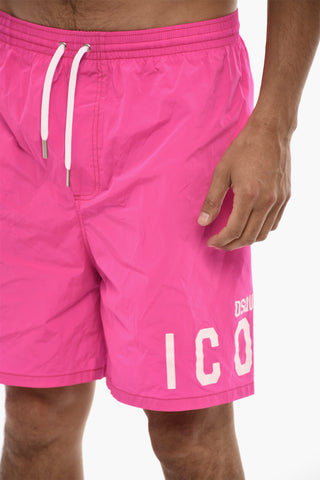 Costume Da Bagno Boxer ICON Con Stampa Logo