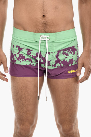 Floral Print Swim Shorts