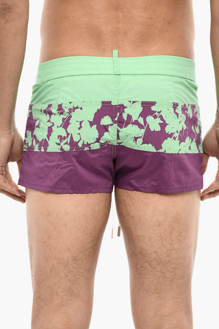 Floral Print Swim Shorts