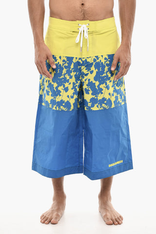 Costume Da Bagno Maxi Con Stampa Floreale
