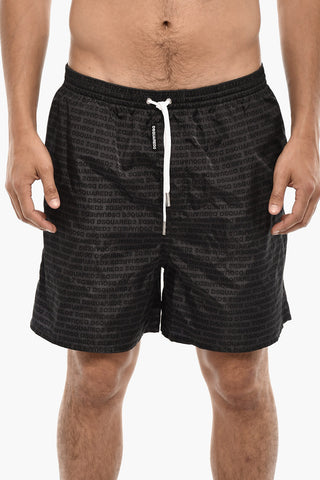 All Over Logoed Swim Short