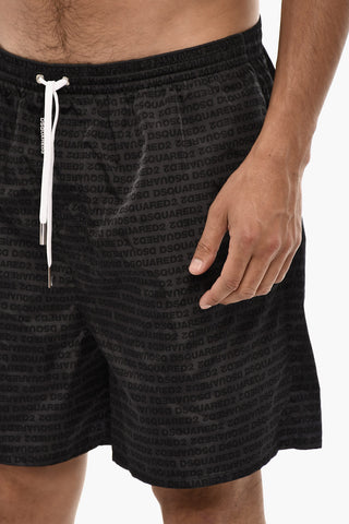 All Over Logoed Swim Short