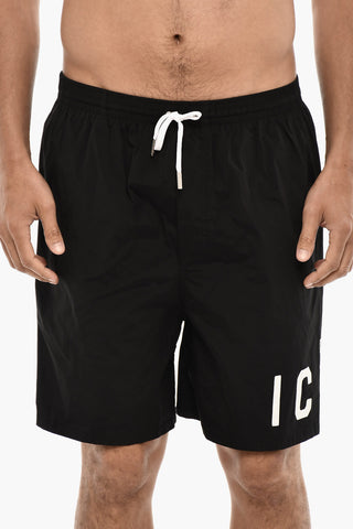 Logo Print ICON Swim Shorts