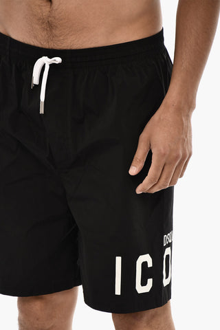 Logo Print ICON Swim Shorts