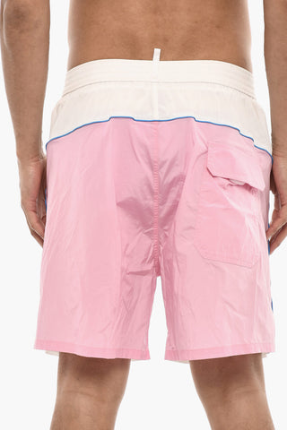 Costume Da Bagno Boxer Con Stampa