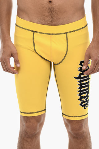 Biker Shorts GOTHIC With Logo Print