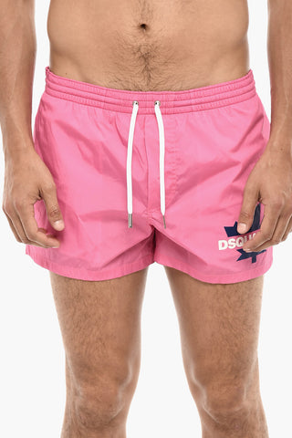 Logo Print Swim Shorts