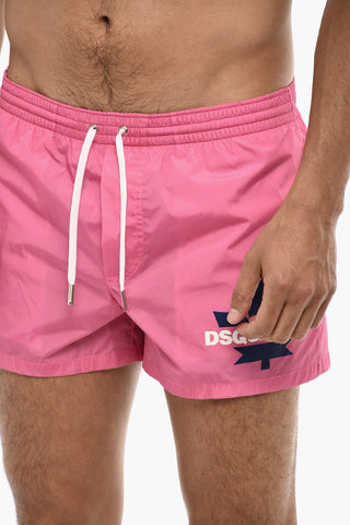 Logo Print Swim Shorts