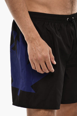 Contrasting Logo Swim Shorts