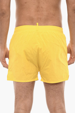 Costume da Bagno Boxer con Stampa Logo
