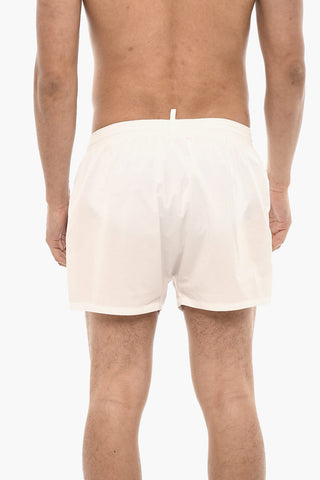 Gradient Logo Print Swim Shorts