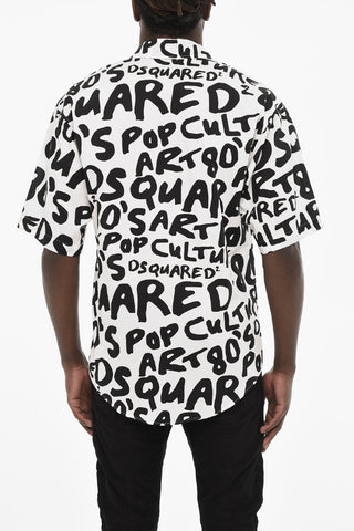 All-Over Monogram Two-Tone Shirt