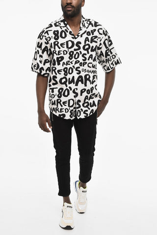 All-Over Monogram Two-Tone Shirt