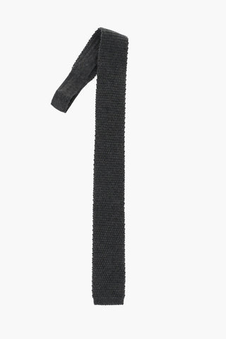 Cravatta in Maglia di Misto Cashmere