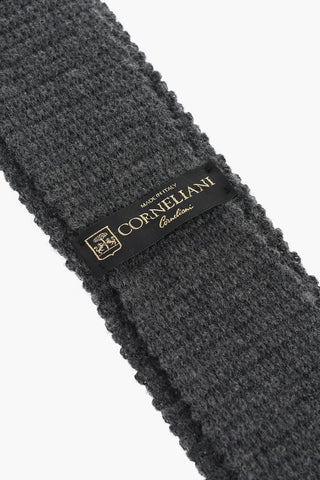 Cravatta in Maglia di Misto Cashmere