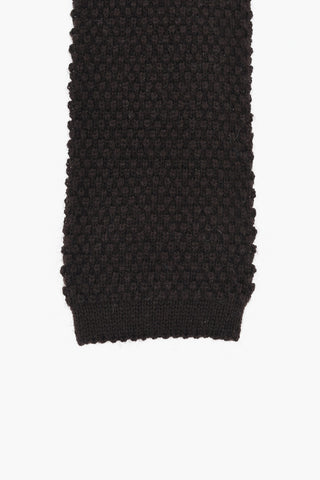 Cravatta in Maglia di Misto Cashmere