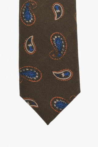CC COLLECTION Cravatta in Seta Motivo Paisley