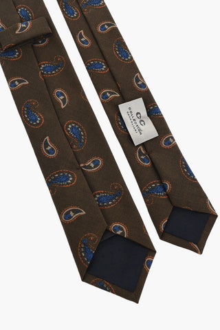 CC COLLECTION Cravatta in Seta Motivo Paisley