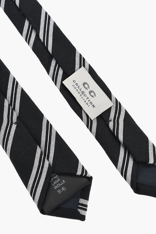 CC COLLECTION Schmale Krawatte mit diagonalen Streifen