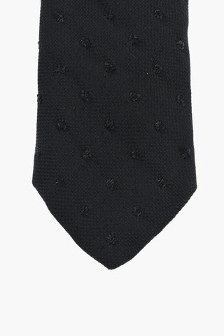 CC COLLECTION Jacquard Cotton Blend Tie