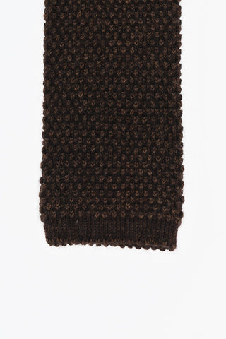 Knitted Cashmere Blend Tie