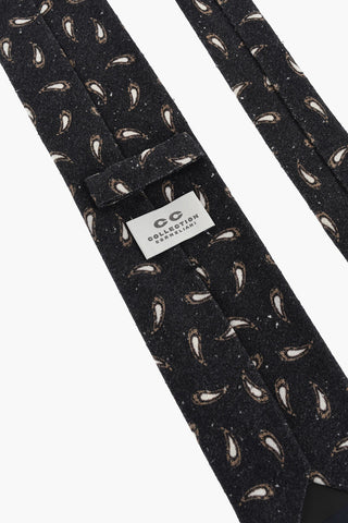 CC COLLECTION Cravatta in Seta Motivo Paisley