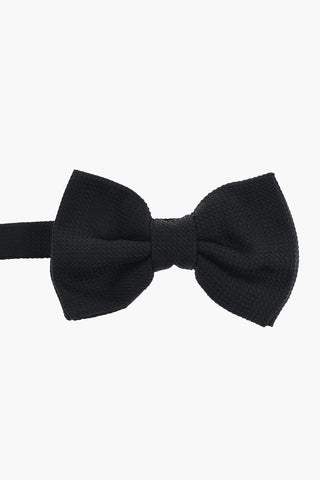 Jacquard Silk Blend Bow Tie