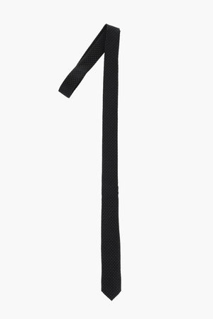 CC COLLECTION 슬림 실크 자카드 넥타이
