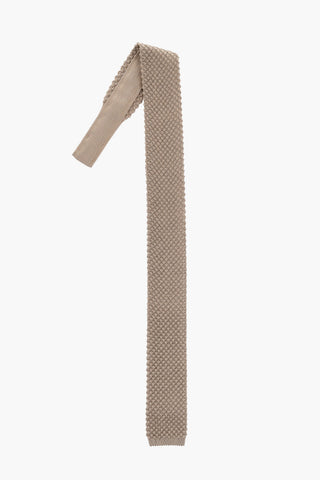 CC COLLECTION Crochet Silk Tie