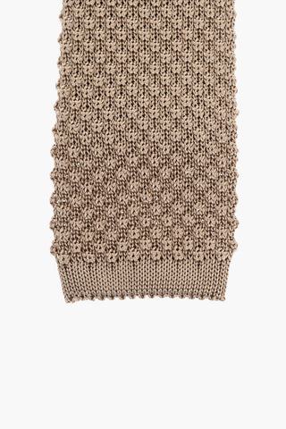 CC COLLECTION Crochet Silk Tie