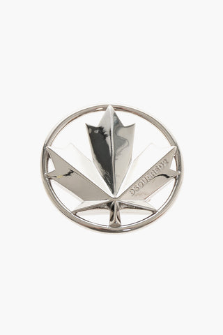 Metal D2 LEAF Pin with Iconic Motif