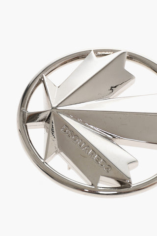 Metal D2 LEAF Pin with Iconic Motif