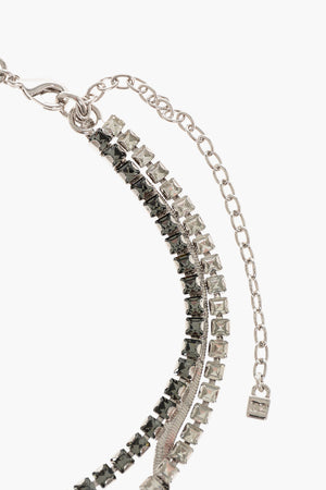 Collana GOTHIC in Metallo Impreziosita da Strass