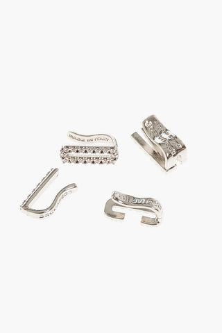Clip per Cappellino BE ICON in Metallo Impreziosite da Strass