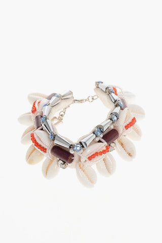 Bracciale Impreziosito da Conchiglie e Strass